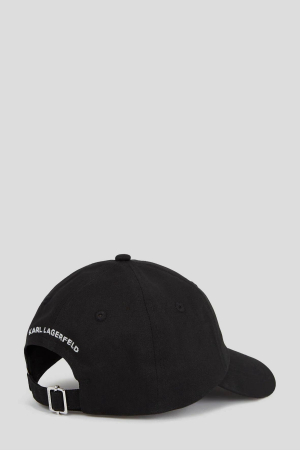Karl Lagerfeld women's hat with Choupette rhinestone appliqué [1]