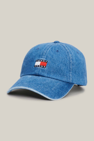 DAMA - Sapca dama Tommy Jeans Tjw Heritage Cap Denim AW0AW16382