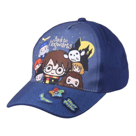 Accesorii imbracaminte copii - Sapca, Harry Potter, albastru, 53 cm