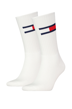 Sosete barbati - Set 2 perechi sosete lungi unisex Tommy Hilfiger striate – model 701228222