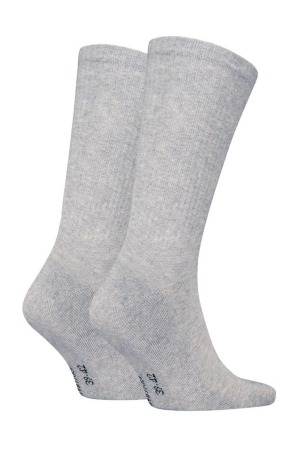 Set 2 perechi sosete lungi Calvin Klein cu logo – Model 701228802 [1]