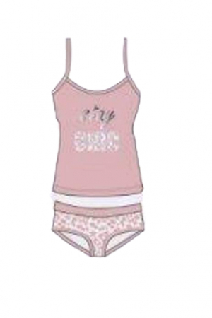 Set 2 tricou si chiloti fete Rossoporpora CB138 [1]