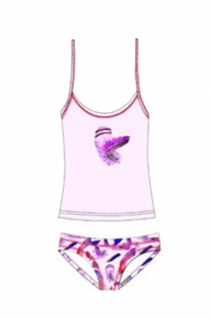 Set 2 tricou si chiloti fete Rossoporpora CS202 [1]
