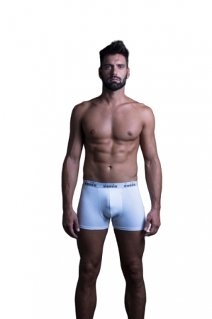 Lenjerie intima barbati - Set 3 Boxeri barbati Diadora, Alb, Marime M