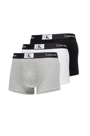 Lenjerie intima barbati - Set 3 Boxeri barbati Calvin Klein NB3528A