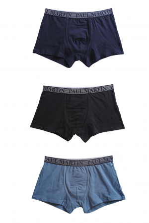 Lenjerie intima barbati - Set 3 Boxeri barbati Paul Martin model PIB51111S