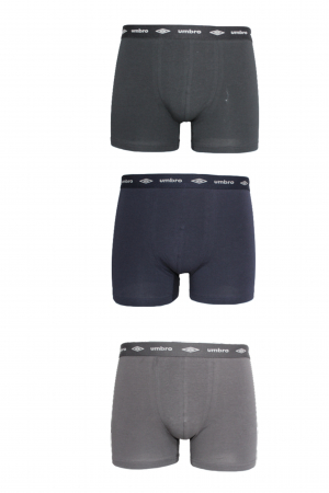 Super Reduceri -30%  Use code MEGA30 - Set 3 Boxeri barbati Umbro model UIB00701S