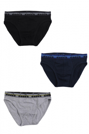 Super Reduceri -30%  Use code MEGA30 - Set 3 chiloti barbati Diadora model DUP5057