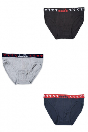 Super Reduceri -30%  Use code MEGA30 - Set 3 chiloti barbati Diadora model DUP5067