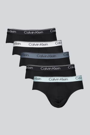 Lenjerie intima barbati - Set 5 perechi chiloti barbati Calvin Klein LV00NB4411