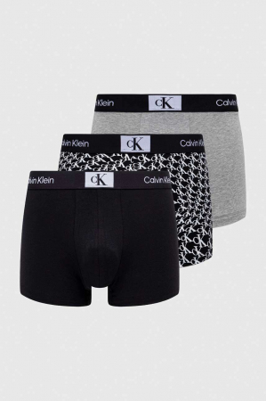 Lenjerie intima barbati - Set 3 perechi de boxeri Calvin Klein 000NB3528E