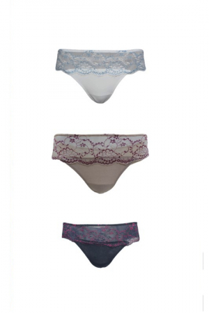 Lenjerie intima dama - Set 3 Slip dama, Magic dream model 8161