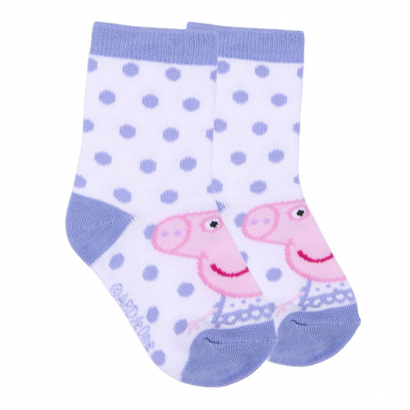 Set 5 Sosete bebe Peppa Pig,Multicolor, Marime 15/16 [3]