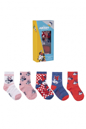 Super Reduceri -30%  Use code MEGA30 - Set 5 sosete copii Minnie Mouse 2900001543