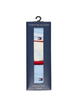 Set 3 perechi șosete scurte copii Tommy Hilfiger 701236342 [4]