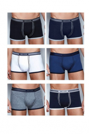 Lenjerie intima barbati - Set 6 Boxeri barbati Enrico Coveri EB1213