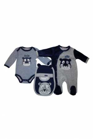 Super Reduceri -30%  Use code MEGA30 - Set bebe, TOM & KIDDY, Albastru, 60-67 cm