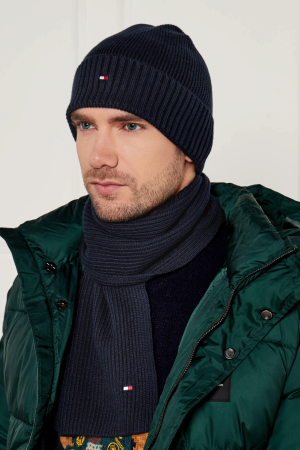 Set Fular si Caciula Tommy Hilfiger AM0AM12937 Accesorii Iarna [4]