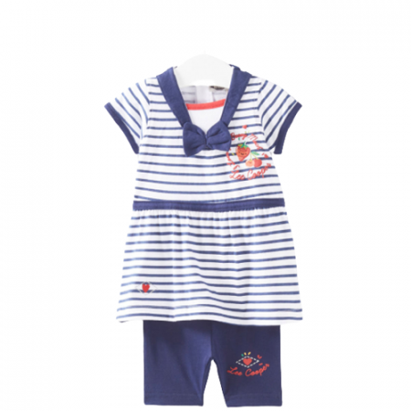 Compleuri copii - Set imbracaminte fete , Lee Cooper ,Albastru, 3 luni