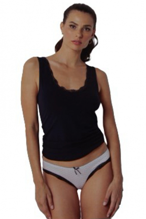 Maiouri si Body-uri - Set maiou si chiloti dama Magic dream, model 8135, Albastru,  S