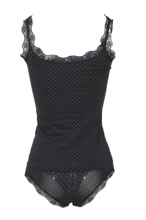 Set maiou si chiloti dama Magic dream, model 8137, Negru,  S [1]
