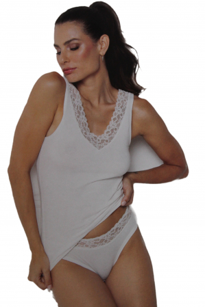 Maiouri si Body-uri - Set maiou si chiloti dama Magic dream, model 8142