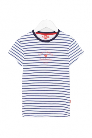 Set salopeta jeans si tricou fete,Lee Cooper [2]
