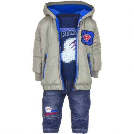 Compleuri copii - Set 3 piese Superman pentru copii APH0165