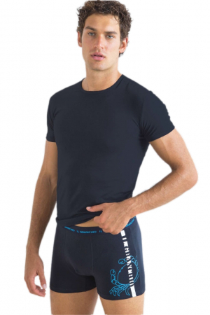 Lenjerie intima barbati - Set tricou si boxeri Il Granchio,GC224