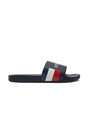 Slapi, papuci barbati - Slapi Barbati Tommy Hilfiger FM0FM05093 – Slapi Casual pentru Vara