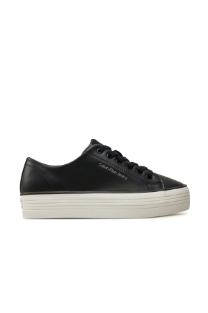 INCALTAMINTE - Tenisi Dama Calvin Klein Jeans Bold Vulc Flatf Low Lth In YW0YW01633 din Piele