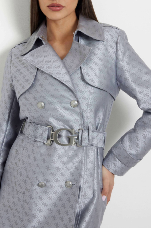 Guess W3YL03 Women’s Trench Coat – Elegant Printed Design [3]