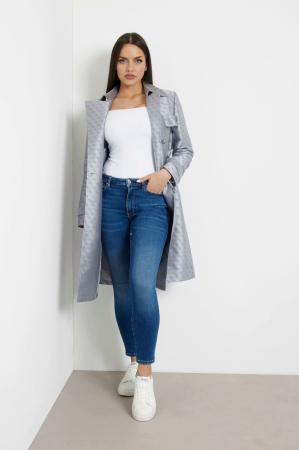 Guess W3YL03 Women’s Trench Coat – Elegant Printed Design [2]
