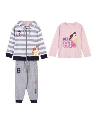 Treninguri lifestyle copii - Trening fete Princess 3 piese