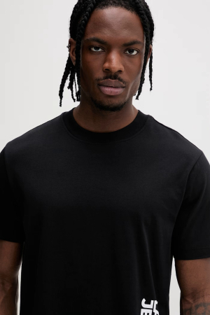 Tricou bărbați Karl Lagerfeld Jeans negru cu logo vertical lateral B2M17047 [3]