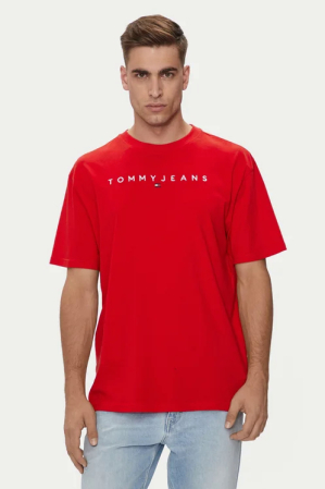 BARBATI - Tricou barbati Tommy Jeans Linear Logo DM0DM17993