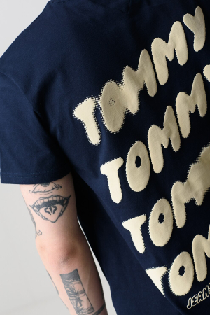 Tricou barbati Tommy Jeans Logo Back Graphic DM0DM21864 [6]