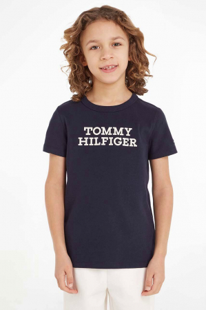 Tricouri copii - Tricou copii Tommy Hilfiger KB0KB08555