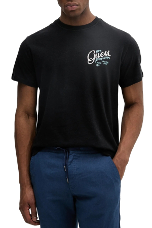 NOUTATI - Tricou cu logo barbati Guess M5GI21