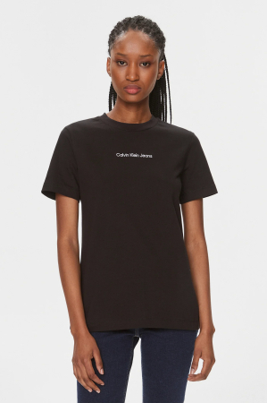 Tricouri dama - Calvin Klein Jeans J20J221065 Women’s Cotton T-Shirt