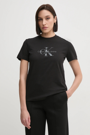 Tricouri dama - Calvin Klein Jeans J20J224983 Women’s Cotton T-Shirt