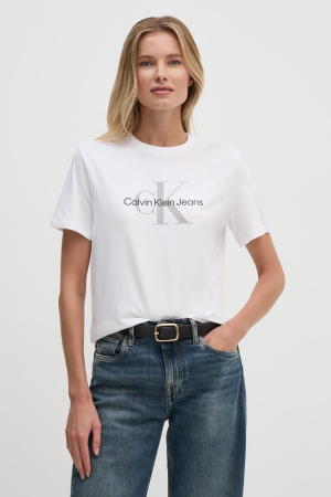 Tricouri dama - Calvin Klein Jeans 00040WL260 Women’s Cotton T-Shirt
