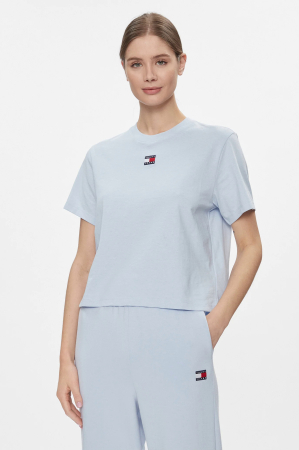 NOUTATI - Tommy Jeans Badge Women's T-Shirt DW0DW17391