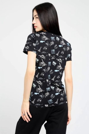 Tricou Dama Karl Lagerfeld Aop Karl Whimsical [1]