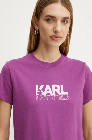 Karl Lagerfeld women's cotton T-shirt 24WW1703 [3]