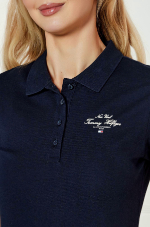 Tommy Hilfiger WW0WW43930 Women’s Polo Shirt – Elegant Casual Polo [4]