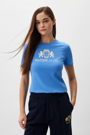 Tricouri dama - Tommy Hilfiger WW0WW43892 Women’s T-Shirt – Modern Casual Tee