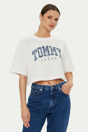 NOUTATI - Tommy Jeans Prep Explo Women's T-Shirt DW0DW18420