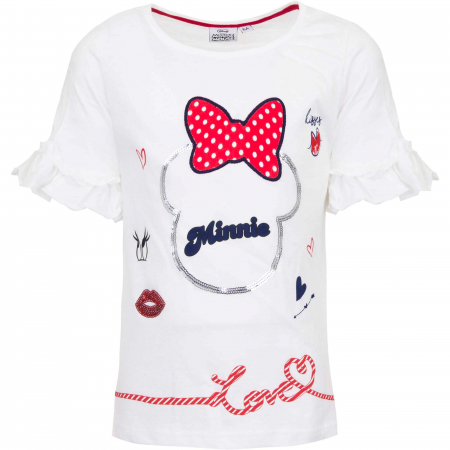 Tricouri copii - Tricou fetite Minnie Mouse  Love SE1012