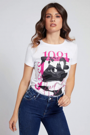 Tricouri dama - Tricou dama Guess W1RI49I3Z00